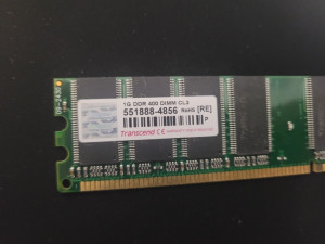Transcend 1G DDR 400 DIMM CL3