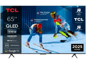 TCL 65" 65P8K 4K QLED TV 144Hz Google TV Motion Clarity Pro SMART