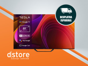 Tesla Televizor Smart LED 4K UltraHD 65", Google dstore