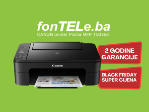CANON printer Pixma MFP TS3350 Crni *AKCIJA* Black Friday