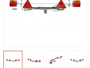 KOMPLET SIGNALIZACIJA  INSTALACIJA ZA PRIKOLICU 7 M