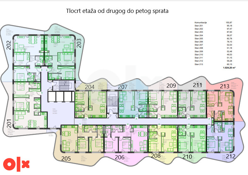 TRIMMO/Stan Sarajevo novogradnja, Ilidža-Waves 3 od 51 - 110m2 2