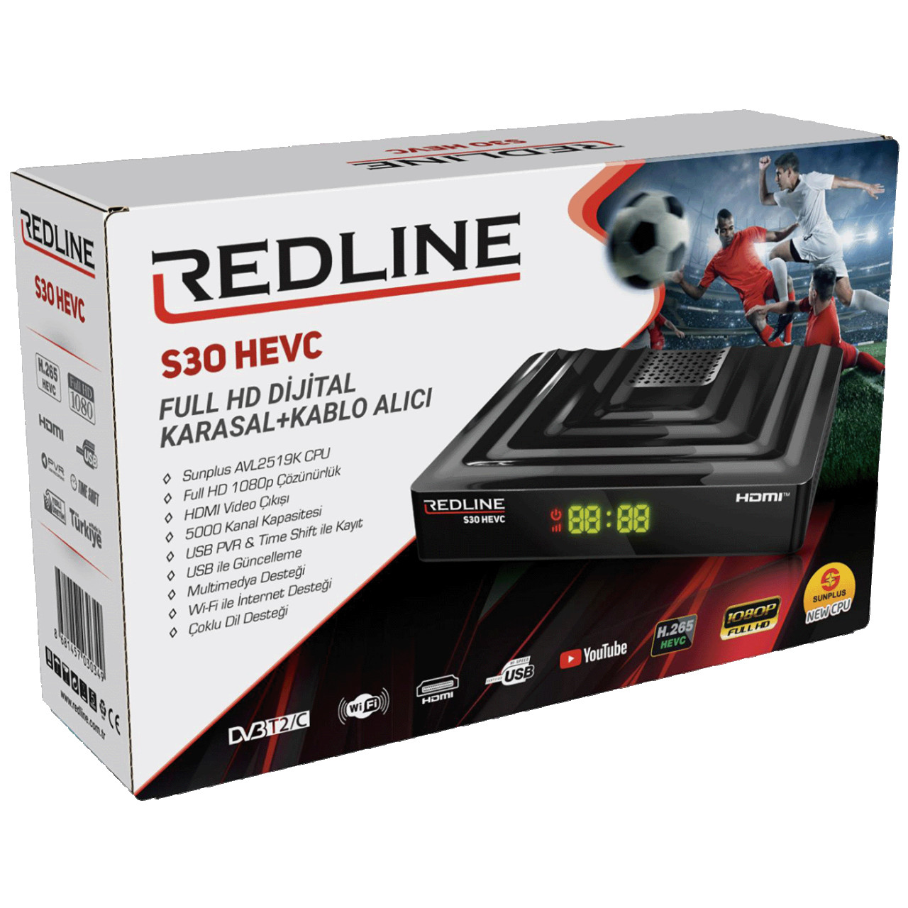 REDLINE Prijemnik zemaljski, DVB