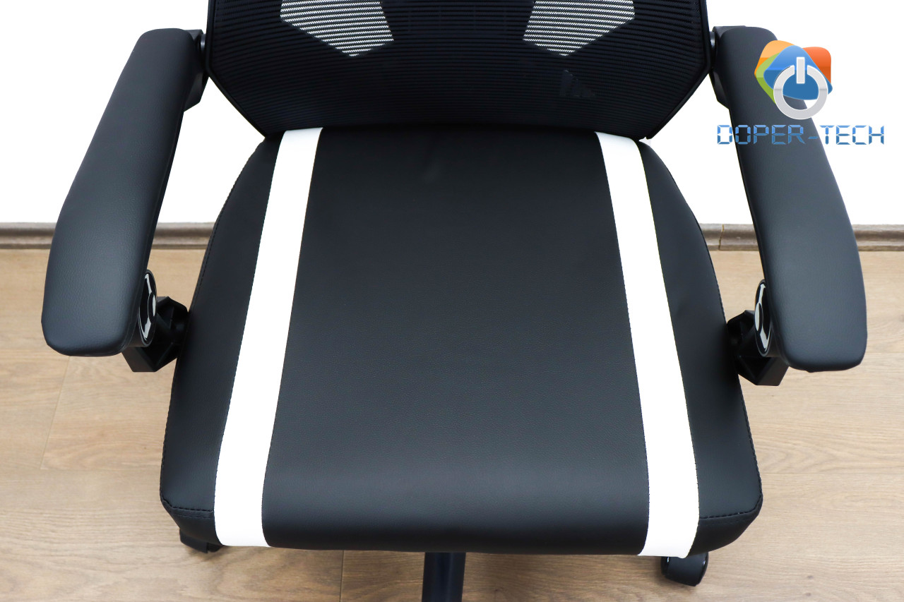 Gaming stolica Canyon Flow MCH01 crno-bijela DOPER