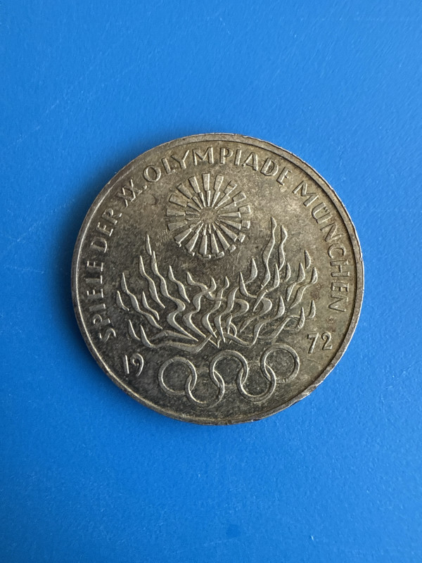 10 Mark 1972 G - Munich Olympic Games - Olympic Torch 625