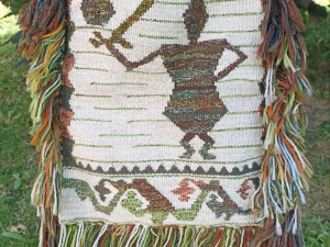 Tkana vunena torba
