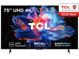 TCL 75" V6C Google 4K TV 75V6C Android 120Hz Game Accelerator