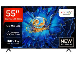 TCL 55" C61KS QLED Mini LED Google 4K TV 55C61KS 120Hz VRR
