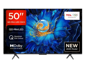 TCL 50" C61KS QLED Mini LED Google 4K TV 50C61KS 120Hz VRR