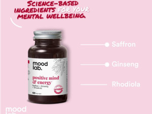 Positive Mind & Energy, Šafran, Ginseng, Rodiola, raspoloženje