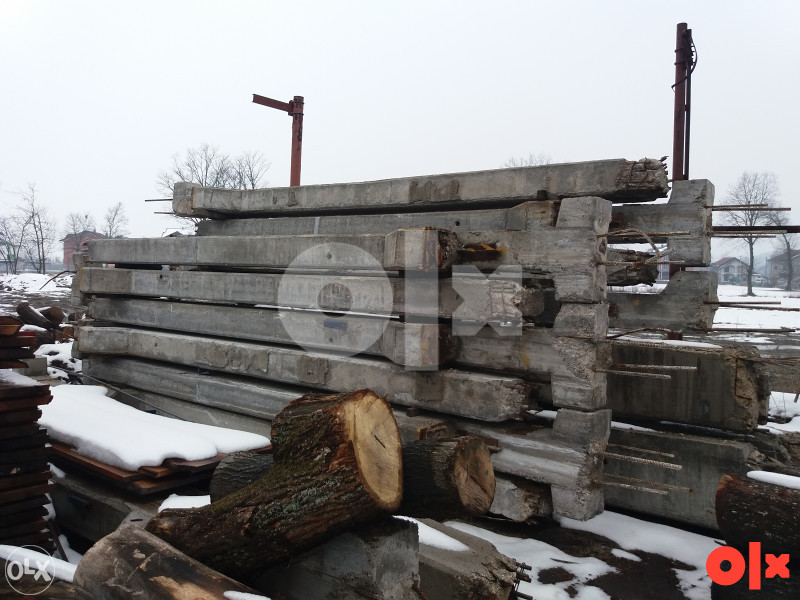 betonski stubovi i grede