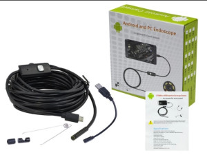 Endoskopska kamera ful HD endoskop vodootporna telefon