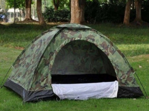 Šator za kampiranje MASKIRNI kamp lov ribolov
