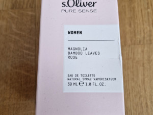 s.Oliver PURE SENSE women edt 30ml, NOVO