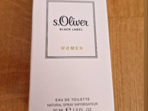 s.Oliver black label women 30ml EDT,NOVO