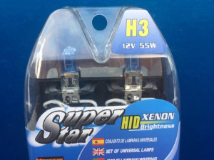 Super star XENON H3 halogene sijalice za automobile 12V 55W, NOVO