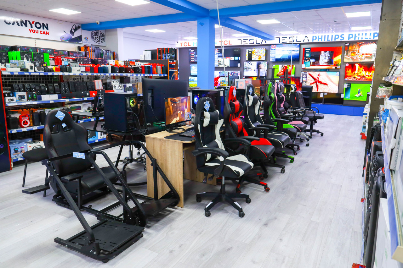 Gaming stolica Canyon Morphos ABCH01 crno-siva DOPER