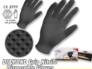 Nitrilne rukavice Diamond Excalibur (50 komada / L, XL size)