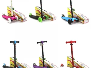Djeciji svjetleci trotinet / romobil / skuter za djecu - do 60kg
