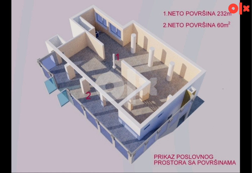 Poslovni prostor Vlasenica 2