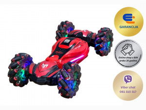 Dječiji autić sa daljinskim upravljačem RC Stunt 360 rotacija red