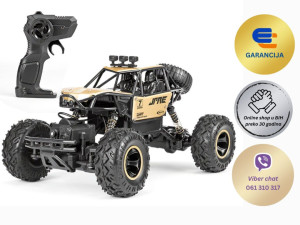 Moćni dječiji autić sa daljinskim upravljačem OFFROAD 4WD zlatni