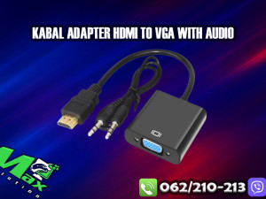 Kabal Adapter HDMI TO VGA With audio