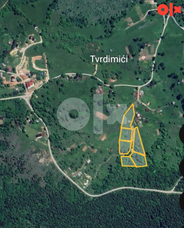 Zemljište 1000m2 Tvrdimići Istočno Sarajevo(Može zamjena) 2