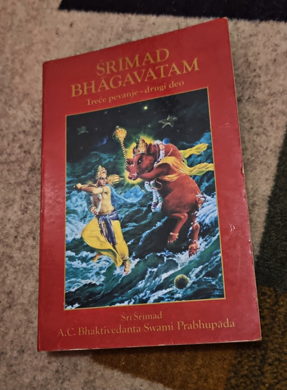 Srimad Bhagavatam treće pevanje drugi dio Krišna
