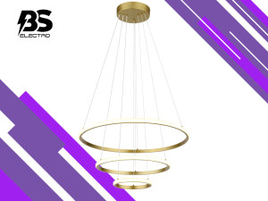 Moderna Visilica/Luster 600mm Zlatna Corine AKCIJA!