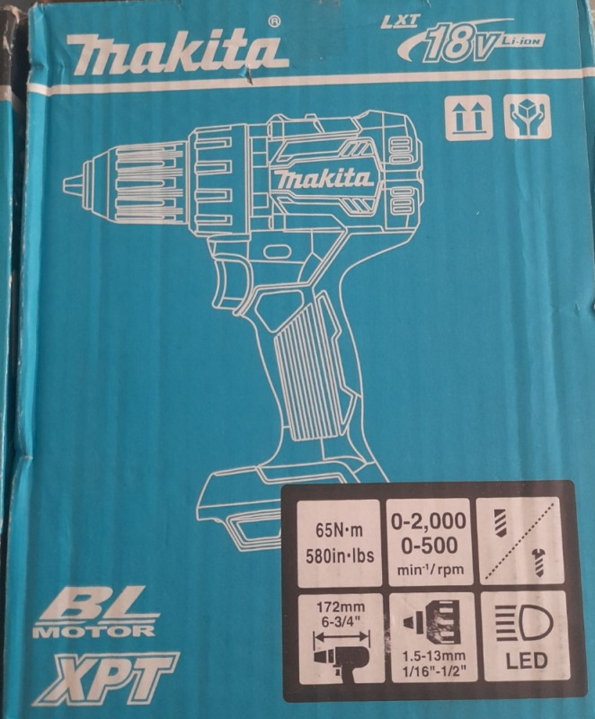 Makita Aku bušilica DDF484Z solo BL