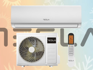 KLIMA SA UGRADNJOM INVERTER 12ka TESLA TM36EP11-1232IHW SA WI-FI