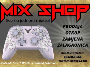 NSW HORI Pokemon Nintendo Switch Oled Lite 2 v2 Wireless Horipad