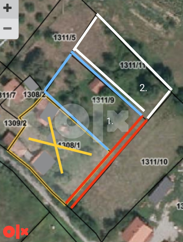 Zemljište Čelopek Zvornik 2000m2