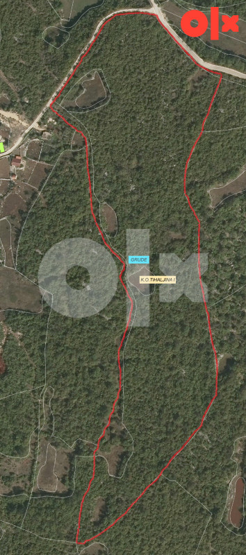 Zemljište Grude Tihaljina 70582m2 2
