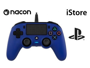 Nacon Wired Compact Controller Licensed Blue - PC PS4