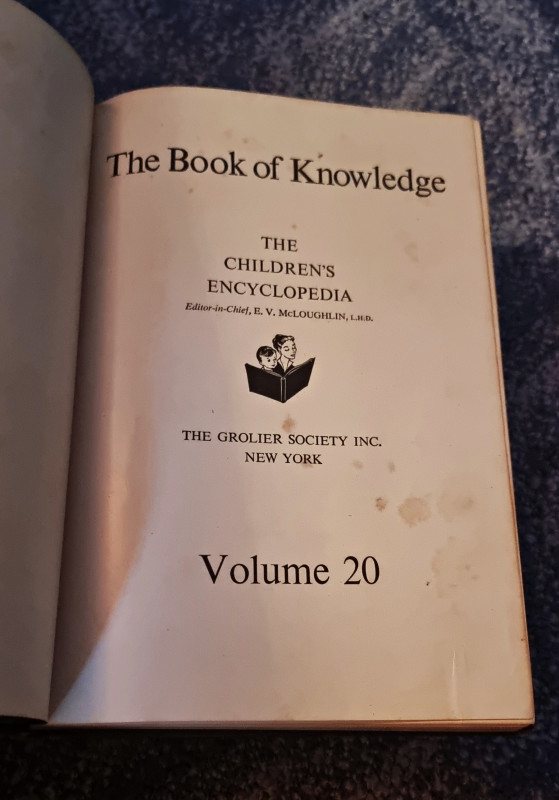 The book of knowledge Volume 18 19 i 20