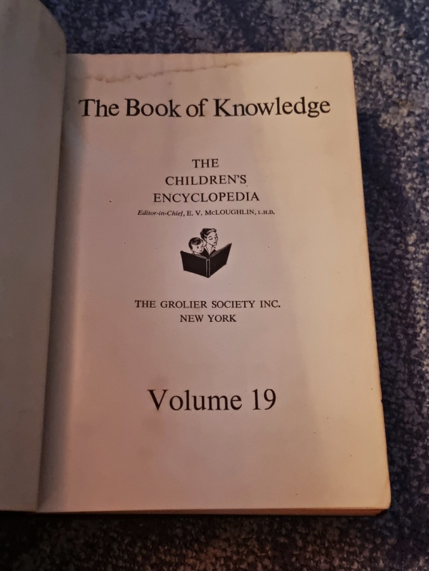 The book of knowledge Volume 18 19 i 20