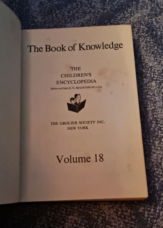The book of knowledge Volume 18 19 i 20