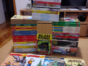 Stripovi Zagor, Tex, Dylan Dog, Blek..