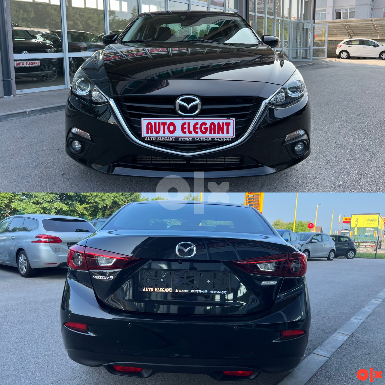 Mazda 3 2.2D 110kW 2015 god Sedan *kamera* SkyActiv