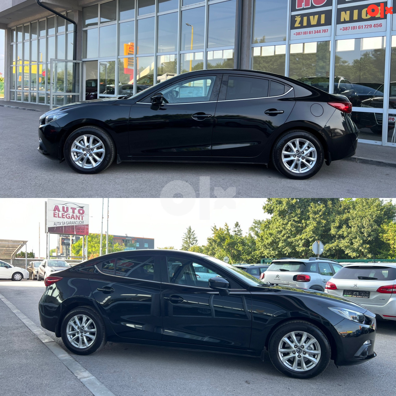 Mazda 3 2.2D 110kW 2015 god Sedan *kamera* SkyActiv