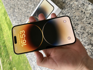 Iphone 14 pro max gold