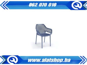 BICA plastična baštenska stolica Aria Miami plava