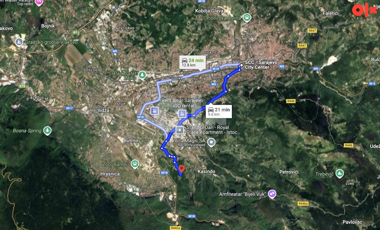 Zemljište Istočno Sarajevo, K.O. Gornji Butmir 2