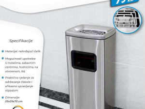 INOX KANTA ZA SMEĆE