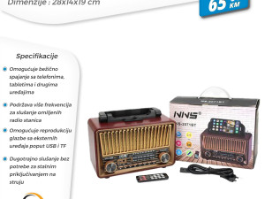RETRO RADIO / ZVUČNIK