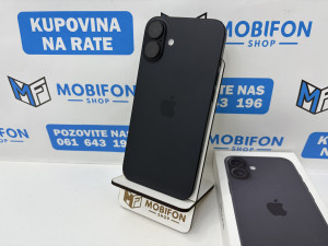 Apple iPhone 16+ Plus 128 GB 100% baterija