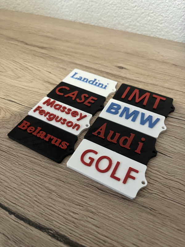 Izrada privjesaka po želji/reklamni materijal/promotivni