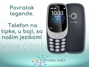 Mobitel 3310 na tipke - telefon na tipke